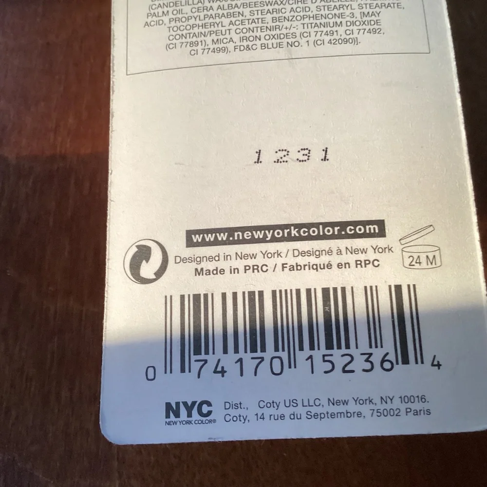 NYC Cover Stick New/Sealed 783 Natural